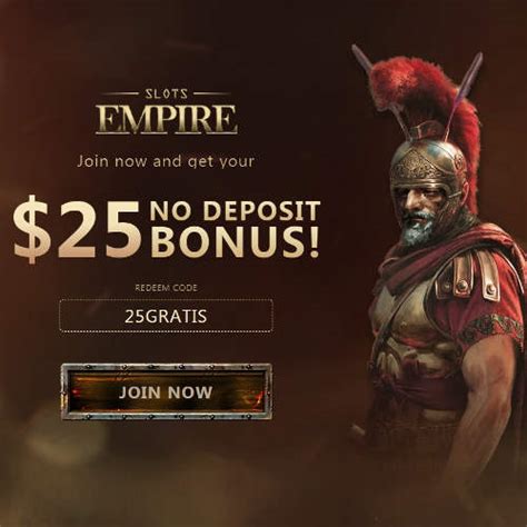 slots empire casino promo code